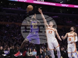 Hawks Lakers Basketball
