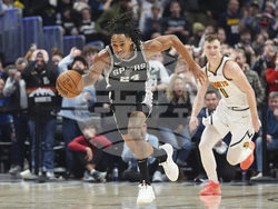 Spurs Nuggets Basketball