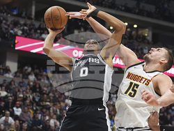 APTOPIX Spurs Nuggets Basketball