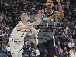 Spurs Nuggets Basketball