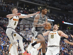 Spurs Nuggets Basketball