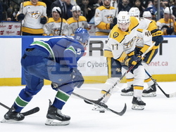Predators Canucks Hockey