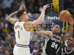 Spurs Nuggets Basketball