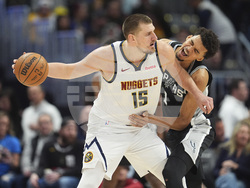 Spurs Nuggets Basketball