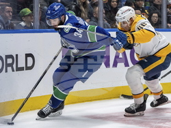Predators Canucks Hockey