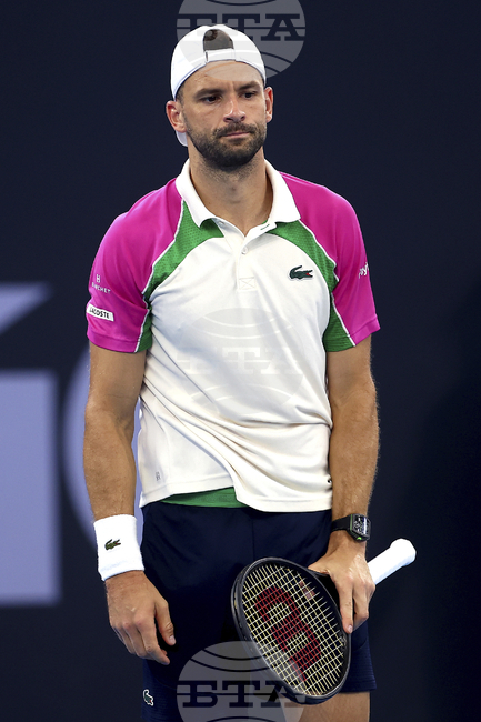 Григор Димитров отпадна в първия кръг на Откритото първенство на Австралия по тенис след отказване заради контузия