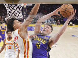 Hawks Lakers Basketball