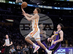Hawks Lakers Basketball