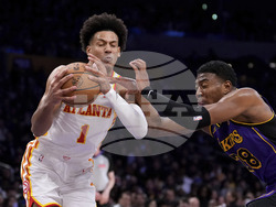 Hawks Lakers Basketball