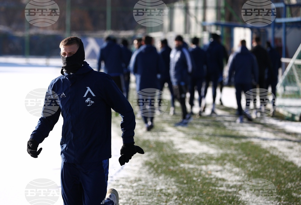 Футбол - ПФК „Левски“ - първа тренировка