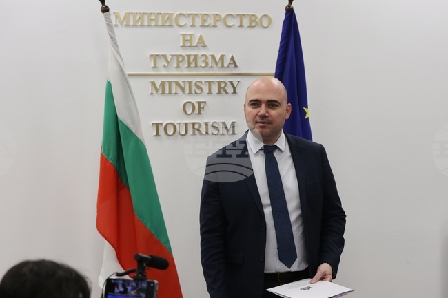 Министерство на туризма - пресконференция - Илин Димитров