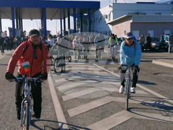 Румъния - Видин - Дунав мост 2 - Велопоход - Шенген