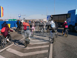 Румъния - Видин - Дунав мост 2 - Велопоход - Шенген