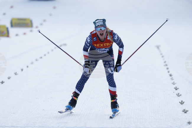 Ивер Андерсен и Джеси Дигинс ликуваха в интервалните стартове на 10 километра за Световната купа по ски бягане в Ле Рус