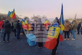 Румъния - Букурещ - протест - избори