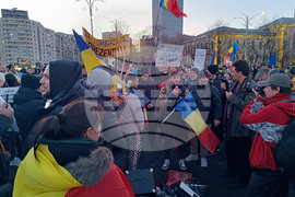 Румъния - Букурещ - протест - избори