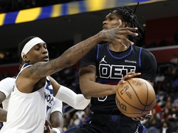 Timberwolves Pistons Basketball