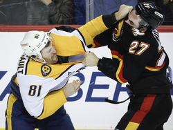 Predators Flames Hockey