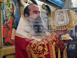 Радомир - патриарх Даниил - храм „Свети великомъченик Димитър Солунски“ - света литургия