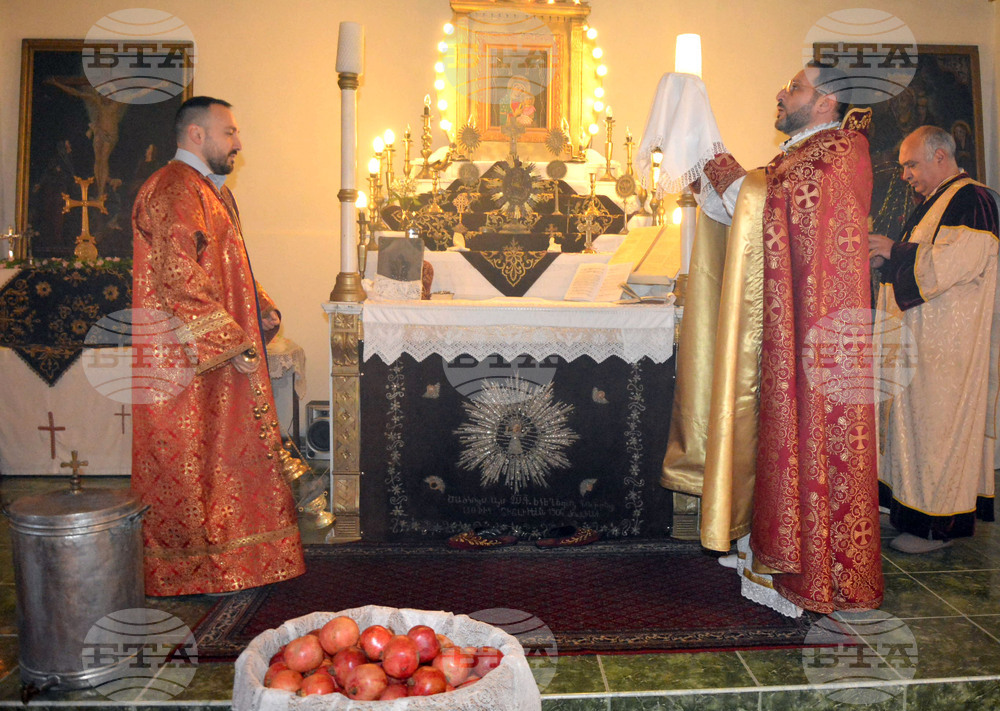 Хасково - арменска църква - Бъдни вечер