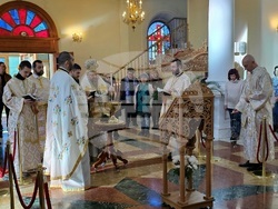 Русе - храм „Всех Святих“ - света литургия