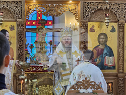 Русе - храм „Всех Святих“ - света литургия