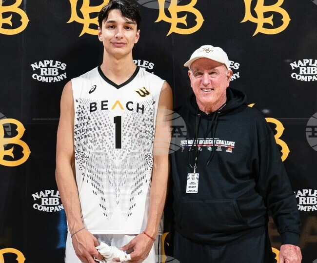 Volleyball Player Simeon Nikolov Tops NCAA US College Championship in Aces