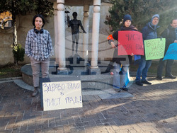 Фондация "За Надежда" - протестна акция в подкрепа на бездомните хора