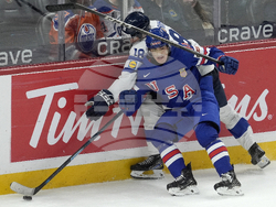 CORRECTION Finland US World Junior Hockey