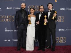 82nd Golden Globes - Press Room