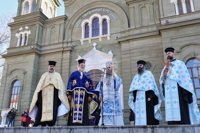 Бургас - Богоявление - водосвет - литийно шествие