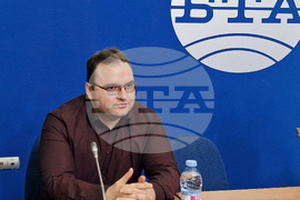 Национален пресклуб на БТА София - д-р Иван Славов пресконференция