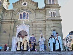 Бургас - Богоявление - водосвет - литийно шествие