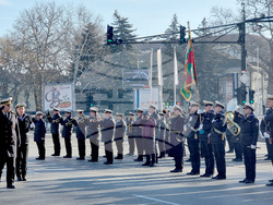 Варна - Богоявление - водосвет и освещаване на бойните знамена