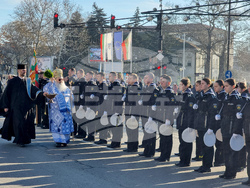 Варна - Богоявление - водосвет и освещаване на бойните знамена