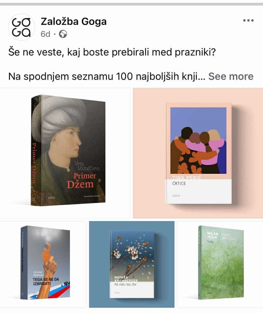 Книги на български автори попаднаха в литературни класации в Словения за 2024 г.