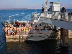 Бургас - Богоявление - спасяване на Светия кръст