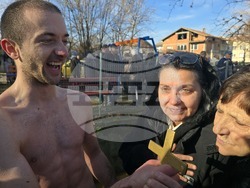 Петрич - спасяване на Богоявленския кръст
