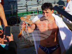 Бургас - Богоявление - спасяване на Светия кръст