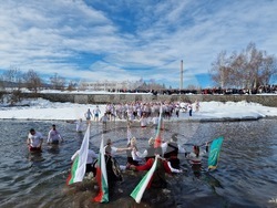 Самоков - Богоявление - кръст - ритуал