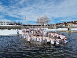 Самоков - Богоявление - кръст - ритуал