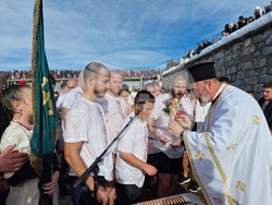 Самоков - Богоявление - кръст - ритуал