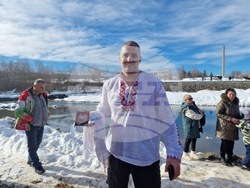 Самоков - Богоявление - кръст - ритуал