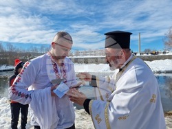 Самоков - Богоявление - кръст - ритуал