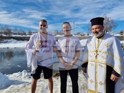 Самоков - Богоявление - кръст - ритуал