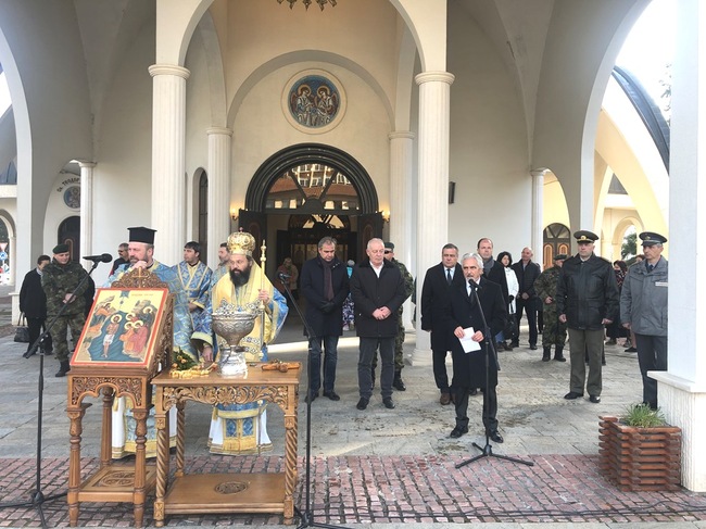 ОА Смолян: Заместник областният управител Андриян Петров пожела здраве и успехи на военнослужещите и гражданите по случай Богоявление