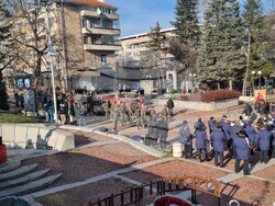 Шумен - бойни знамена - освещаване