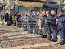 Шумен - бойни знамена - освещаване