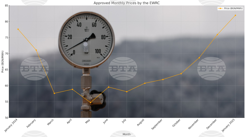 Natgas Price Up in 2024: 5.59% on Bulgarian Regulated Market, 58.39% on Balkan Gas Hub, 33.82% on Largest European Market