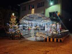 Търговище - коледна украса - наградени 